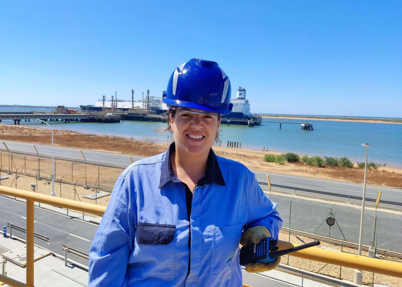 Covadonga García, Operator at the Huelva Plant