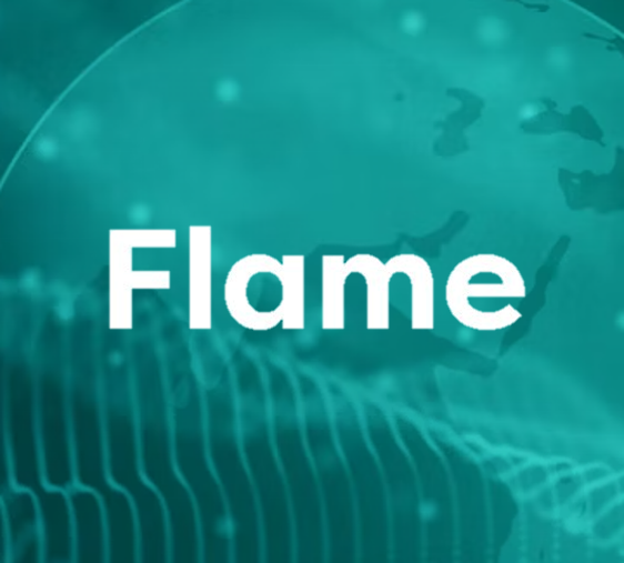 Logo evento Flame 2023