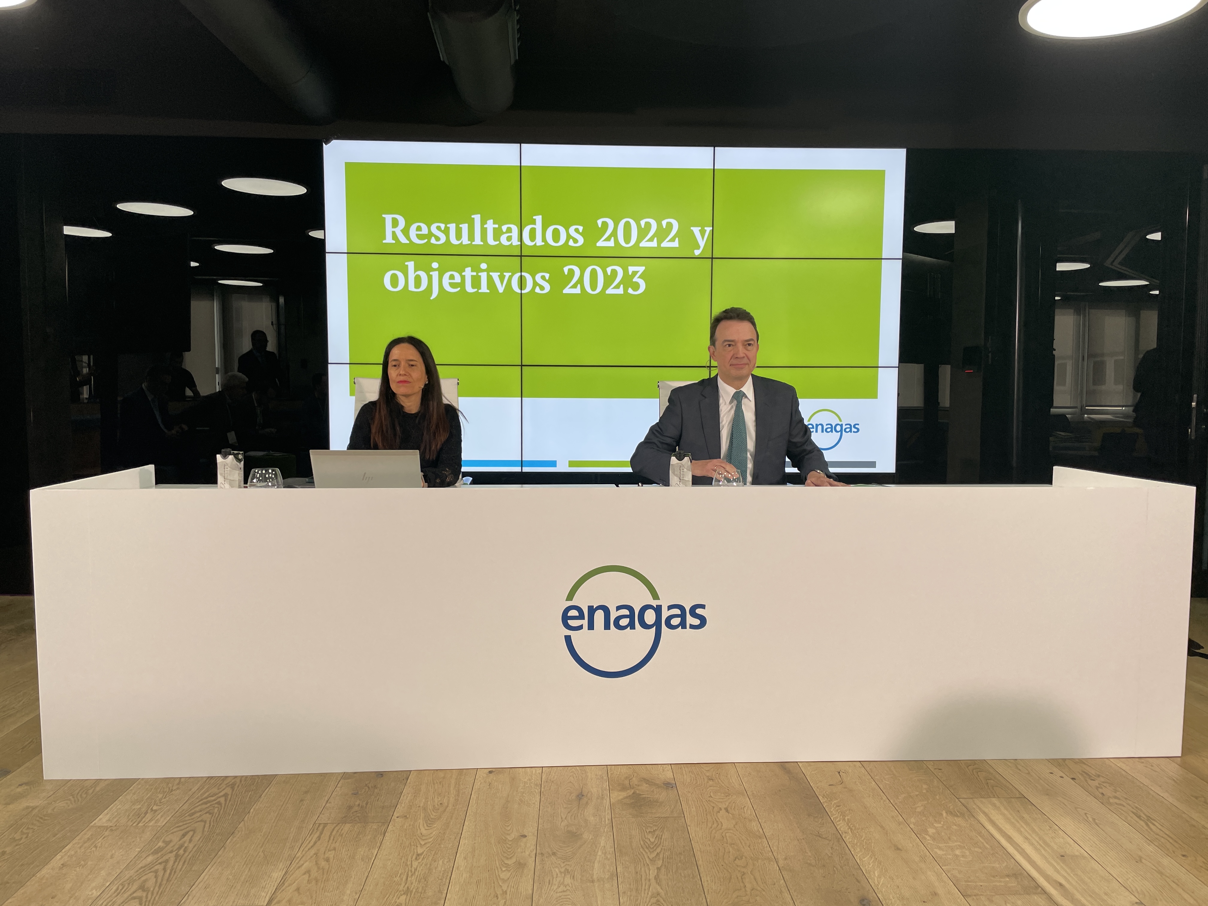 CEO de Enagás en la presentación de resultados y objetivos