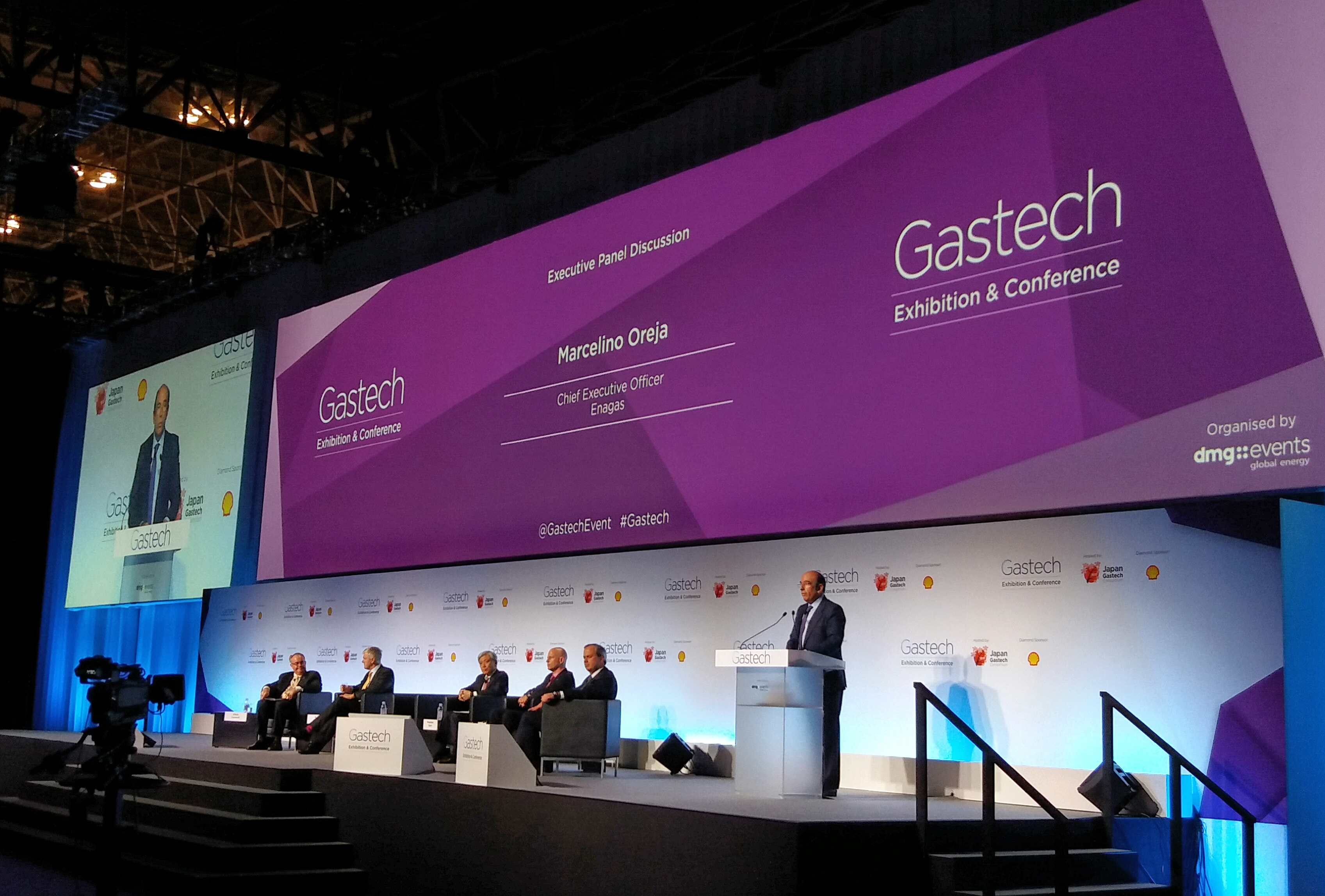 Intervención del CEO de Enagás en Gastech