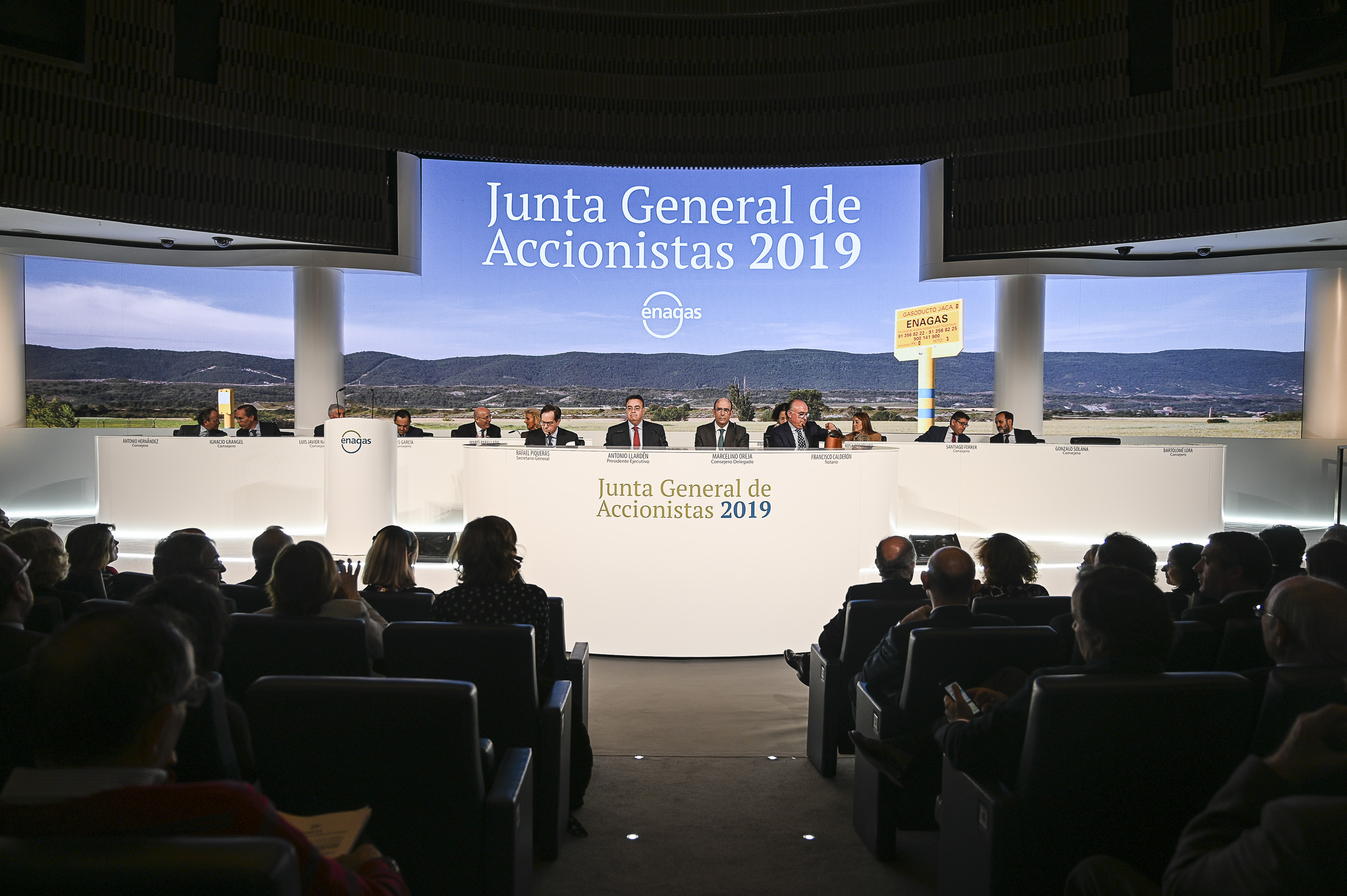 Junta General de Accionistas  de Enagás en 2019