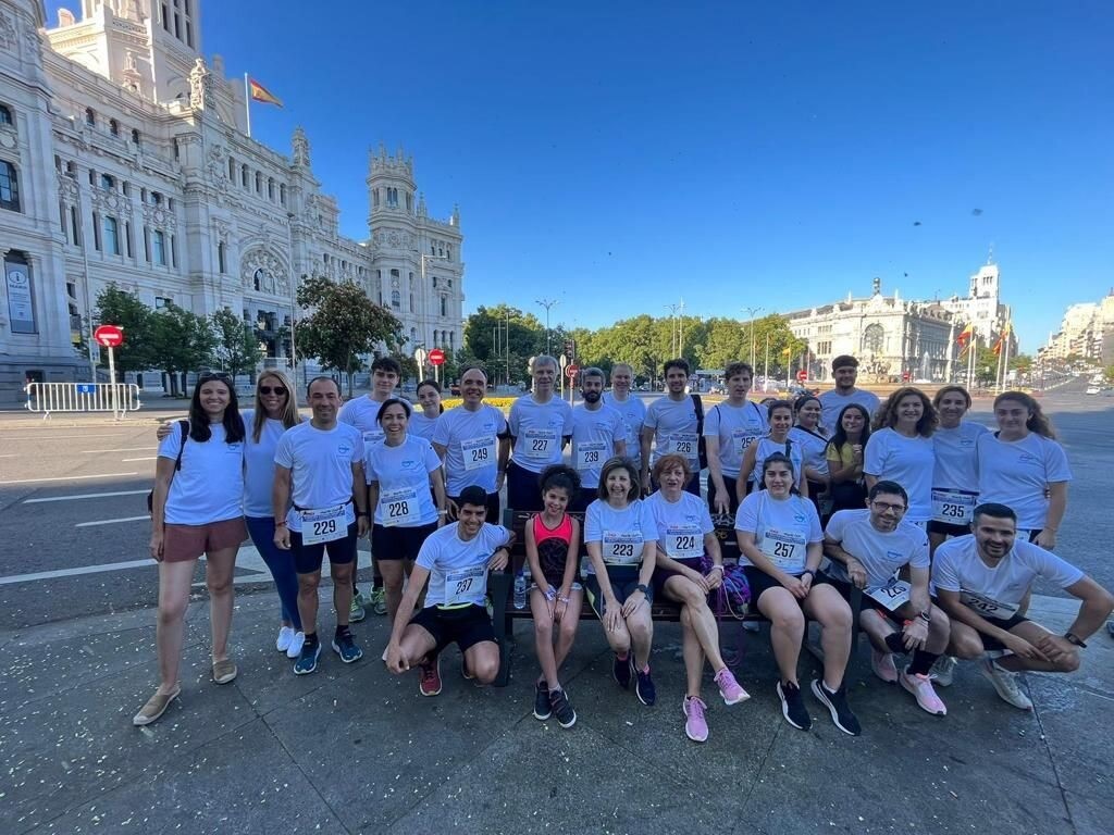 Grupo de personas en una carrera