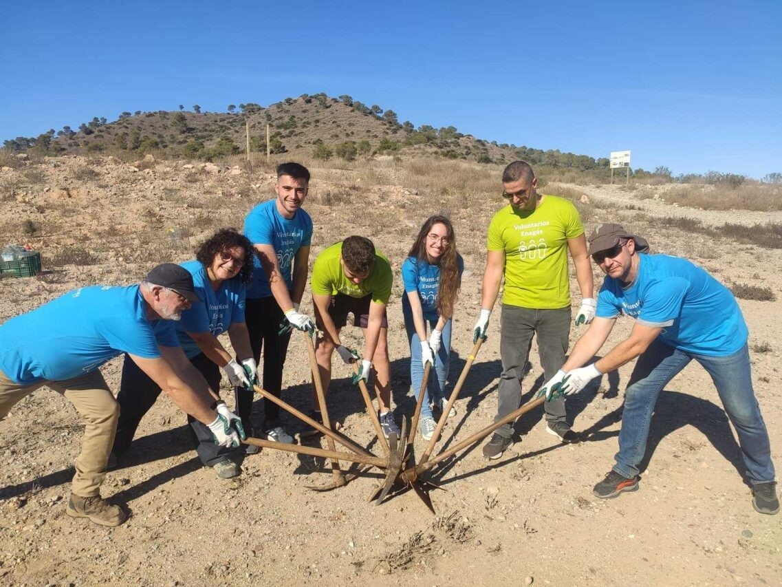 Voluntariado de Enagás en acción solidaria