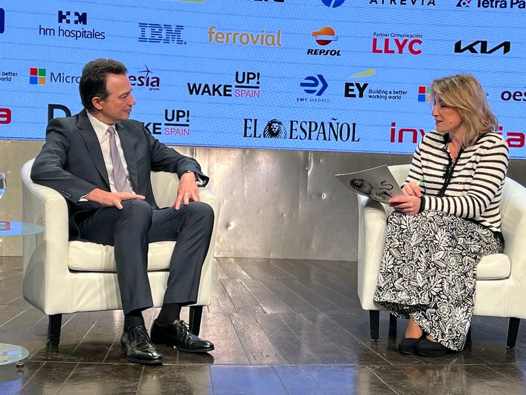 Arturo Gonzalo durante su intervención en un evento